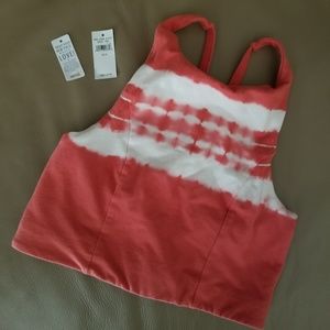 Aeries tie dye yoga top